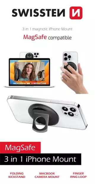 Puhelinpidike MagStick 3-in-1 langaton - Telineet - 8595217481251 - 1