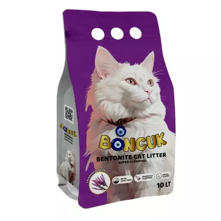 Boncuk kissanhiekka 10 L laventeli - Kissanhiekat ja vessat - 8682560229491 - 1