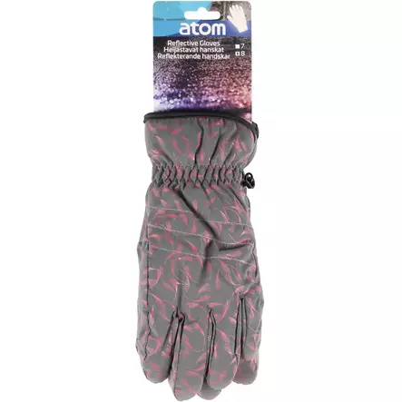 Heijastavat pinkkikuosi hanskat - Käsineet - 6410413346031 - 2