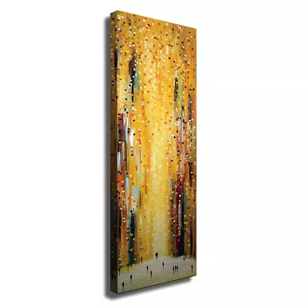 Koristeellinen kangasmaalaus, monivärinen, 30 x 80 cm, tunteita herättävä, kestävä - Taulut ja kehykset - 8683342998611 - 1