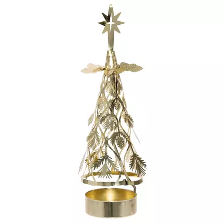 Kynttiläkello Kuusi kävyillä Winteria - Joulukoristeet ja -tekstiilit - 6410416416021 - 1