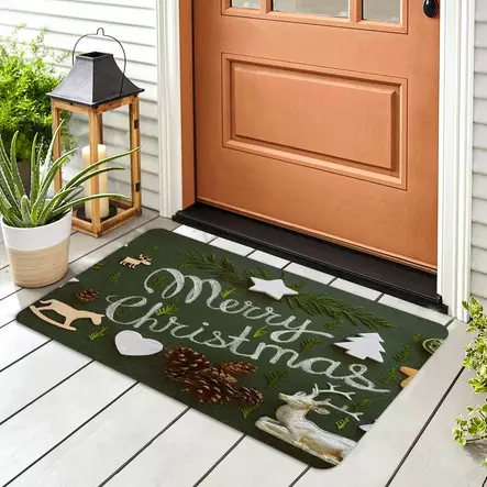 Monivärinen PVC Kynnysmatto 40x70 cm - Liukumaton, Kestävä ja Helppohoitoinen Sisäänkäynnin Matto - Kynnysmatot ja kuramatot - 8684283967711 - 2