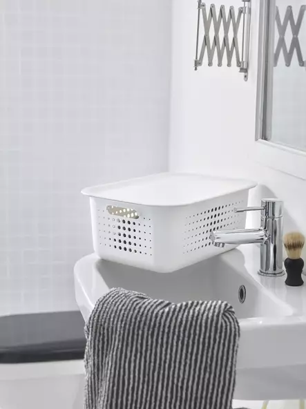 SmartStore Säilytyskorin kansi valkoinen - Muovilaatikot ja säilytyslaatikot - 7332462085251 - 2