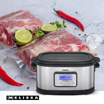 Sous Vide 6L 520W Musta / ruostumaton teräs - Keittiö ja ruoanlaitto - 5707160014711 - 5