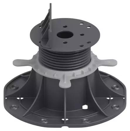 Terassijalka 70-120mm, säädettävä - Terassijalat ja ruuvipaalut - 5905669599641 - 1