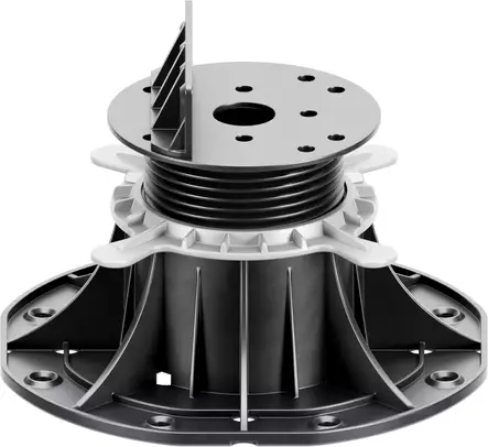 Terassijalka 70-120mm, säädettävä - Terassijalat ja ruuvipaalut - 5905669599641 - 2