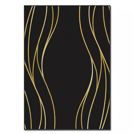 Ylellinen Monivärinen 100% Polyesteri Matto 100x140 cm - Digitaalinen Painatus, Konepestävä, Liukumaton Alapuoli - Suuret ja keskikokoiset matot - 8683342182461 - 1