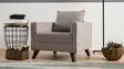 1-istuttava sohva, kerma, 82 cm leveä, kestävä, helppohoitoinen - Sohvat - 8681875547641 - 4