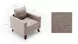 1-istuttava sohva, kerma, 82 cm leveä, kestävä, helppohoitoinen - Sohvat - 8681875547641 - 9