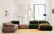 1-istuttava sohva, vihreä, 95 cm x 95 cm x 75 cm, mukava, kestävä, muokattava - Sohvat - 8683743317721 - 4
