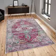 100% Puuvillamatto 80x150 cm - Antibakteerinen, Konepestävä, Liukumaton PVC-pohja, Valkoinen/Punainen/Vihreä/Sininen - Pienet matot ja käytävämatot - 8683742638551 - 3