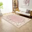 100% Velvet Multicolor Matto 180x280 cm - Antibakteerinen, Liukumaton, Konepestävä, 3D Digitaalinen Painatus - Suuret ja keskikokoiset matot - 8681875951301 - 3