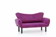 2-istuttava vuodesohva, violetti, 150 cm leveä, kestävä, mukava - Vuodesohvat - 8681875833171 - 5