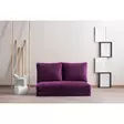 2-istuttava vuodesohva, violetti, 185 cm leveä, mukava, kestävä - Vuodesohvat - 8683342263351 - 2