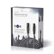 Balansoitu Audiojohto | XLR 3-Pin uros | XLR 3-Pin naaras | Niklattu | 15.0 m | Pyöreä | PVC | Tummanharmaa | Pakkaus - Audiokaapelit - 5412810295661 - 67