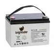 BrightSolar DC12-80Ah huoltovapaa AGM caravan akku - Auton akut ja pienakut - 6438014273471 - 1