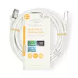 Cat 8.1 verkkokaapeli | S/FTP | RJ45 uros | RJ45 uros | 3.00 m | Pyöreä | LSZH | Valkoinen | Label - Tietokone ja verkko - 5412810424511 - 66