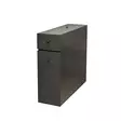 Kylpyhuonekaappi, antrasiitti, Leveys 20 cm, korkeus 55 cm, syvyys 60 cm, kestävä, tilava, käyttövalmis - Kylpyhuonekalusteet - 8682870101401 - 6