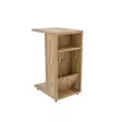 Sivupöytä, mänty, 63 cm korkea, kestävä, helposti liikuteltava - Sivu- ja apupöydät - 8682870956131 - 6