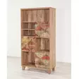 Atlantic Pine Kirjahylly - 100% Melamiinipinnoitettu, UV-suojattu, Puujalat, 80x155x36 cm, Useita Hyllyjä, Kiinnitettävä - Kirjahyllyt - 8681875322941 - 2
