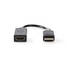 DisplayPort kaapeli | DisplayPort uros | HDMI Ulostulo | 4K@30Hz | Kullattu | 0.20 m | Pyöreä | PVC | Antrasiitti | Laatikko - Tietokone ja verkko - 5412810263851 - 5