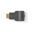 DisplayPort-sovitin | DisplayPort uros | VGA Naaras | 1080p | Kullattu | Suora | Pyöreä | ABS-Muovi | Antrasiitti | Laatikko - Tietokone ja verkko - 5412810265411 - 5