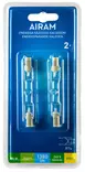Airam\Halogenlamppu 120W R7S J118 2 kpl myyntipakkaus - Lamput ja loisteputket - 6435200178671 - 2