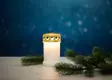 Hautakynttil=C3=A4 LED h=C3=A4m=C3=A4r=C3=A4kytkimell=C3=A4 - Led-kynttilät ja lyhdyt - 6410413081321 - 4