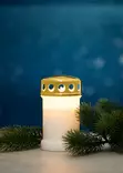 Hautakynttil=C3=A4 LED h=C3=A4m=C3=A4r=C3=A4kytkimell=C3=A4 - Led-kynttilät ja lyhdyt - 6410413081321 - 5