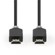 High Speed HDMI Kaapeli Ethernet | HDMI liitin | HDMI liitin | 4K@60Hz | ARC | 18 Gbps | 1.00 m | Pyöreä | PVC | Antrasiitti | Laatikko - HDMI-kaapelit - 5412810264421 - 10