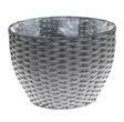 Istutuskori Onyx harmaa 31x31x23 cm - Istutusastiat ja tarvikkeet - 6410412643551 - 1