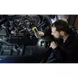 Kannettava tarkastus-LED-valo 8 + 1 kirkkaalla SMD-LEDillä (akkukäyttöinen, paloaika max. 10 tuntia, pyörivä koukku, magneetti) - Taskulamput - 4007123641611 - 52