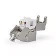 Keystone | CAT6 / Keystone | RJ45 Naaras | S/FTP | Metalli | Laatikko - Tietokone ja verkko - 5412810424801 - 42