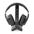 Langattomat TV-kuulokkeet | Wi-Fi | Over-Ear-kuulokkeet | Akun 1 käyttöaika vakiokäyttö: 480 min | 25 m | Digitaalinen Audio | Musta - Sankakuulokkeet - 5412810412181 - 20