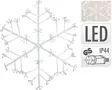 Lumihiutale 288 Led halk. 80cm - Koristevalot - 8719987685811 - 2