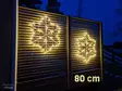 Lumihiutale 288 Led Ø 80cm - Koristevalot - 8719987685811 - 8