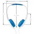 On-Ear Langalliset Kuulokkeet | 3.5 mm | Kaapelin pituus: 1.20 m | 82 dB | Sininen - Sankakuulokkeet - 5412810327911 - 80