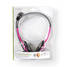PC-headset | On-Ear-Kuulokkeet | Stereo | 2x 3.5 mm | Taitettava mikrofoni | Pinkki - Sankakuulokkeet - 5412810286881 - 6