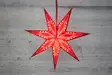 Paperit=C3=A4hti 7 sakarainen sametti 60 cm - Koristevalot - 6410416079271 - 1
