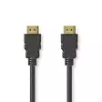 Premium High Speed HDMI Kaapeli Ethernet | HDMI liitin | HDMI liitin | 4K@60Hz | 18 Gbps | 1.50 m | Pyöreä | PVC | Musta | Label - HDMI-kaapelit - 5412810426911 - 30