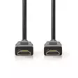 Premium High Speed HDMI Kaapeli Ethernet | HDMI liitin | HDMI liitin | 4K@60Hz | 18 Gbps | 1.50 m | Pyöreä | PVC | Musta | Label - HDMI-kaapelit - 5412810426911 - 10