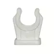 Putkipidin Cu-putkille 15 mm 1-osainen valkoinen, 4 kpl/pak. - Putkiasennustarvikkeet - 646-0114-31 - 1