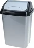 Roskis Heilurimalli 10 L harmaa/musta - Roska-astiat - 8719987314001 - 1