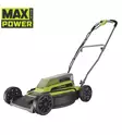 Ruohonleikkuri 46 cm MAX POWER 36V.Lithium 4,0Ah akku Ryobi RY36LMM46A=
-140 - Työnnettävät ruohonleikkurit - 4892210206091 - 2