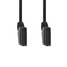 SCART-kaapeli | SCART Uros | SCART Uros | Niklattu | 480p | 2.00 m | Pyöreä | PVC | Musta | Laatikko - HDMI-kaapelit - 5412810289721 - 2