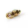 SMA-adapteri | SMA RP uros | SMA naaras | Kullattu | 50 Ohm | Suora | PVC | Kulta | 2 kpl | Laatikko - Nedis tuotteet - 5412810425501 - 41