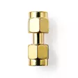 SMA-adapteri | SMA uros | SMA uros | Kullattu | 50 Ohm | Suora | PVC | Kulta | 2 kpl | Laatikko - Nedis tuotteet - 5412810425631 - 30
