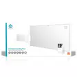 SmartLife Infrapunalämmityspaneeli | 700 W | Säädettävä termostaatti | Kaukosäädin | IP44 | Valkoinen - Lämmitys - 5412810444311 - 66
