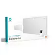 SmartLife Infrapunalämmityspaneeli | 700 W | Säädettävä termostaatti | Kaukosäädin | IP44 | Valkoinen - Lämmitys - 5412810444311 - 69