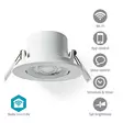 SmartLife Kattovalo | Lämpimästä kylmään valkoiseen | Pyöreä | Halkaisija: 52 mm | 360 lm | 2700 - 6500 K | IP20 | Android / IOS - Valonlähteet - 5412810419401 - 1